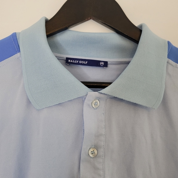 Bally golf mens blue polo shirt - Picture 3 of 12